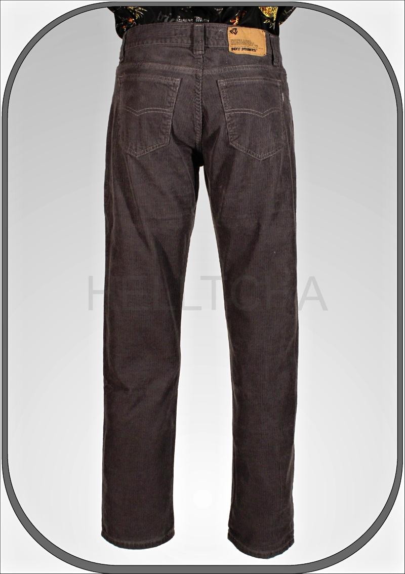 Pánské šedé manšestráky 308 dl.32"