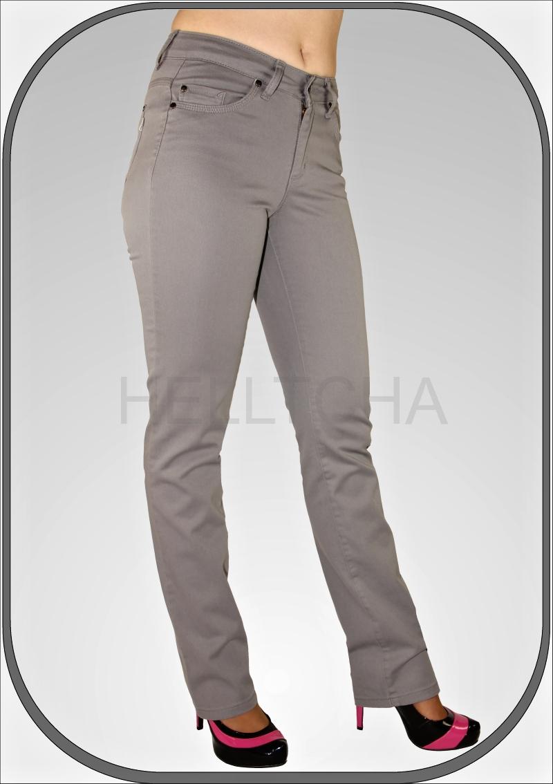 Dámské šedé prodloužené kalhoty 216 dl. 34"(86cm)