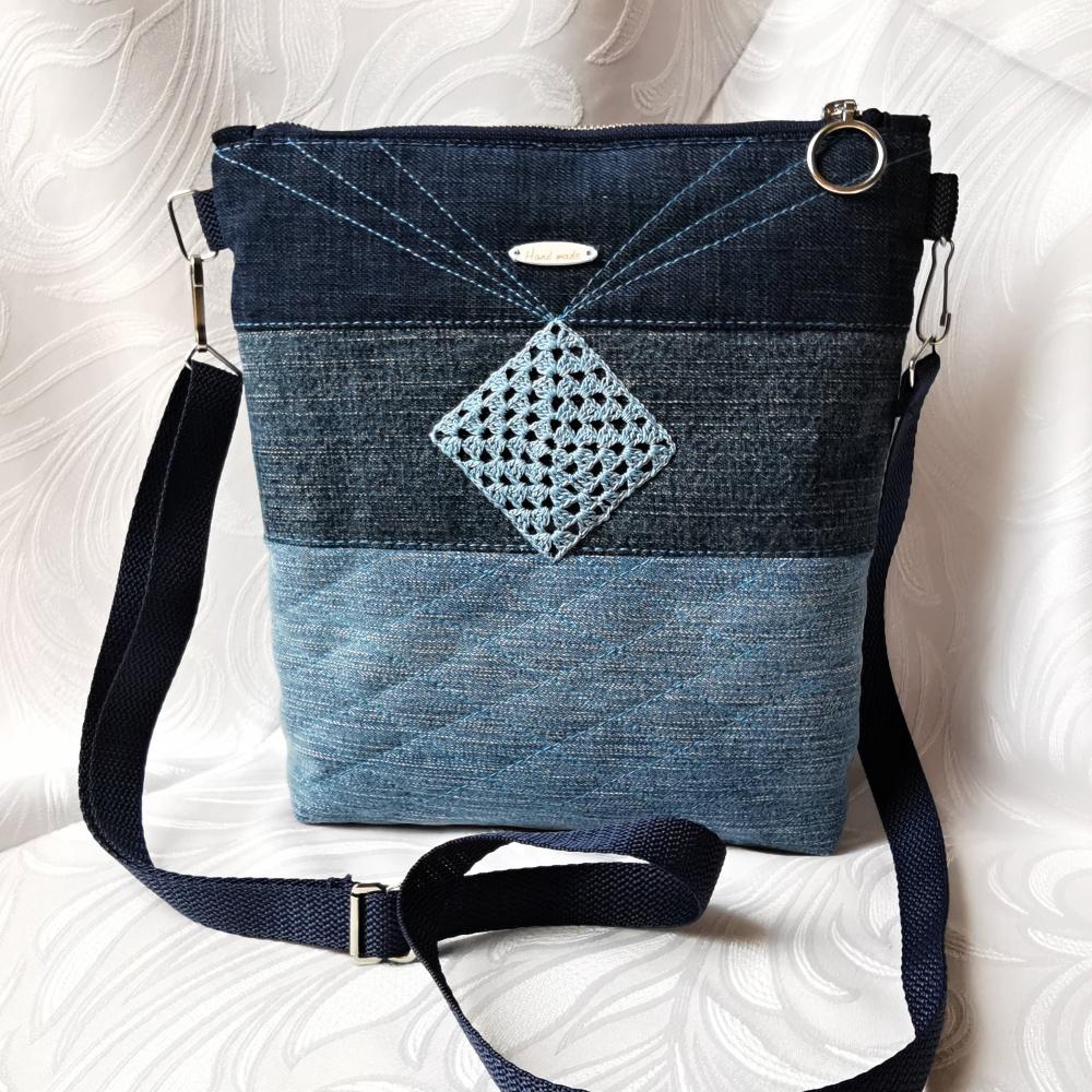 Ručně šitá kabelka CROSSBODY6