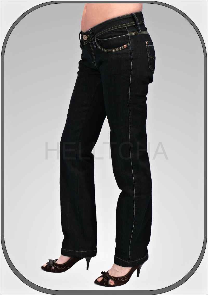 Dámské bokové jeansy 394/67 dl. 32" (81cm)