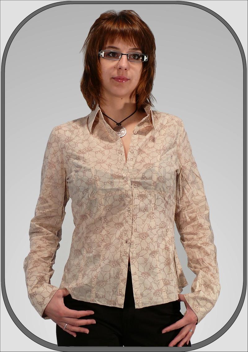 Dámská béžová košile FSHW404/B22