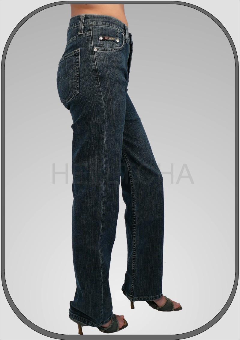 Klasické dámské jeansy 5185