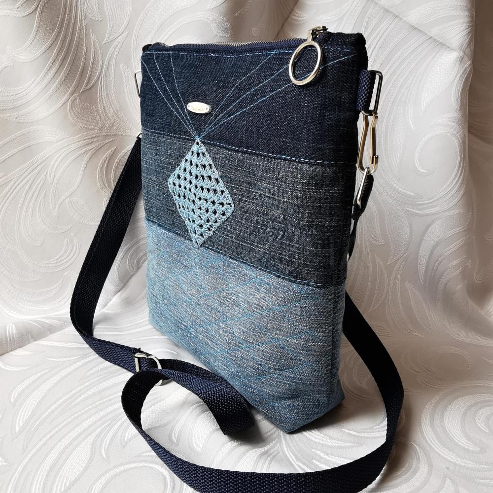 Ručně šitá kabelka CROSSBODY6