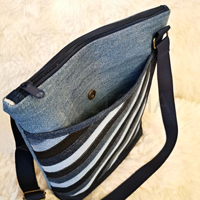 Jeansová crossbody kabelka LABRADORIT 2