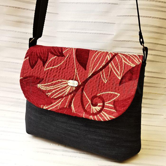 Ručně šitá jeansová kabelka MORGANIT 3