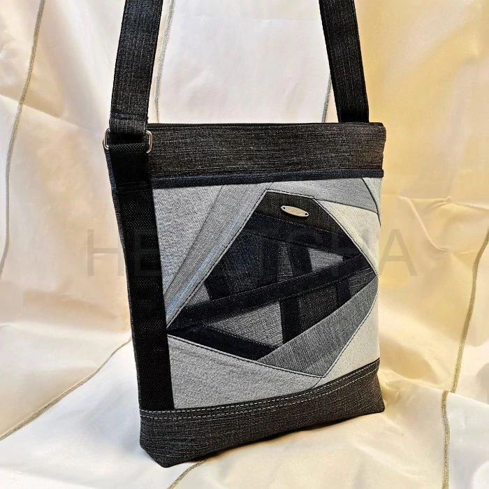 Džínová crossbody kabelka LABRADORIT 11