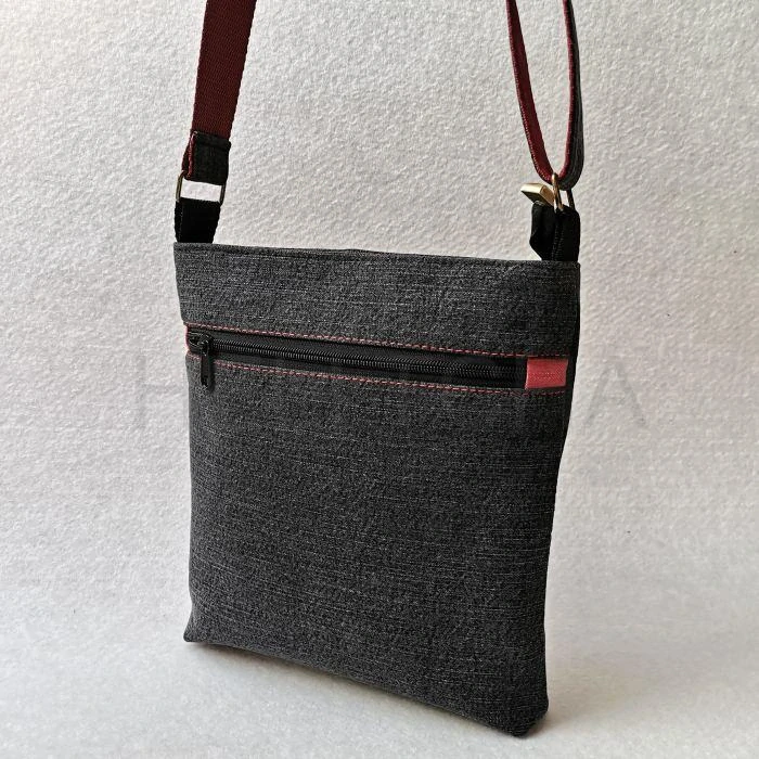 Ručně šitá riflová kabelka CROSSBODY 16