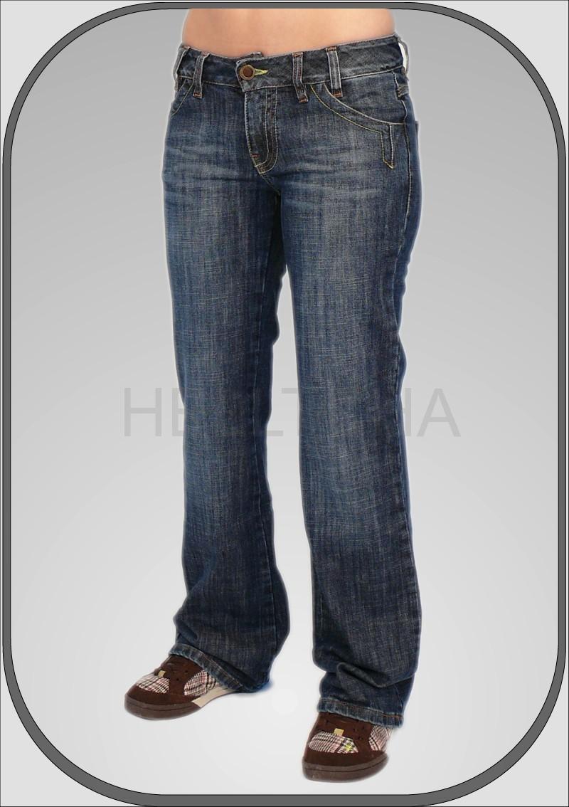 Dámské prodloužené jeansy 343/30 dl. 38"(96cm)