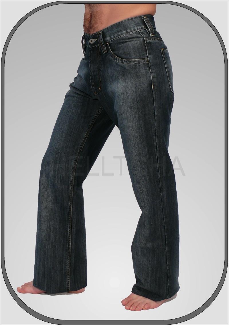 Pánské seprané jeansy 351/21  dl. 34''(86cm)