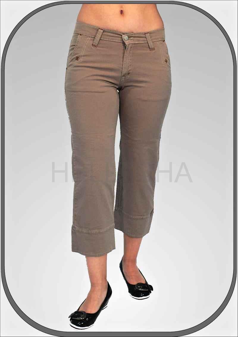 Dámské bavlněné capri 5409