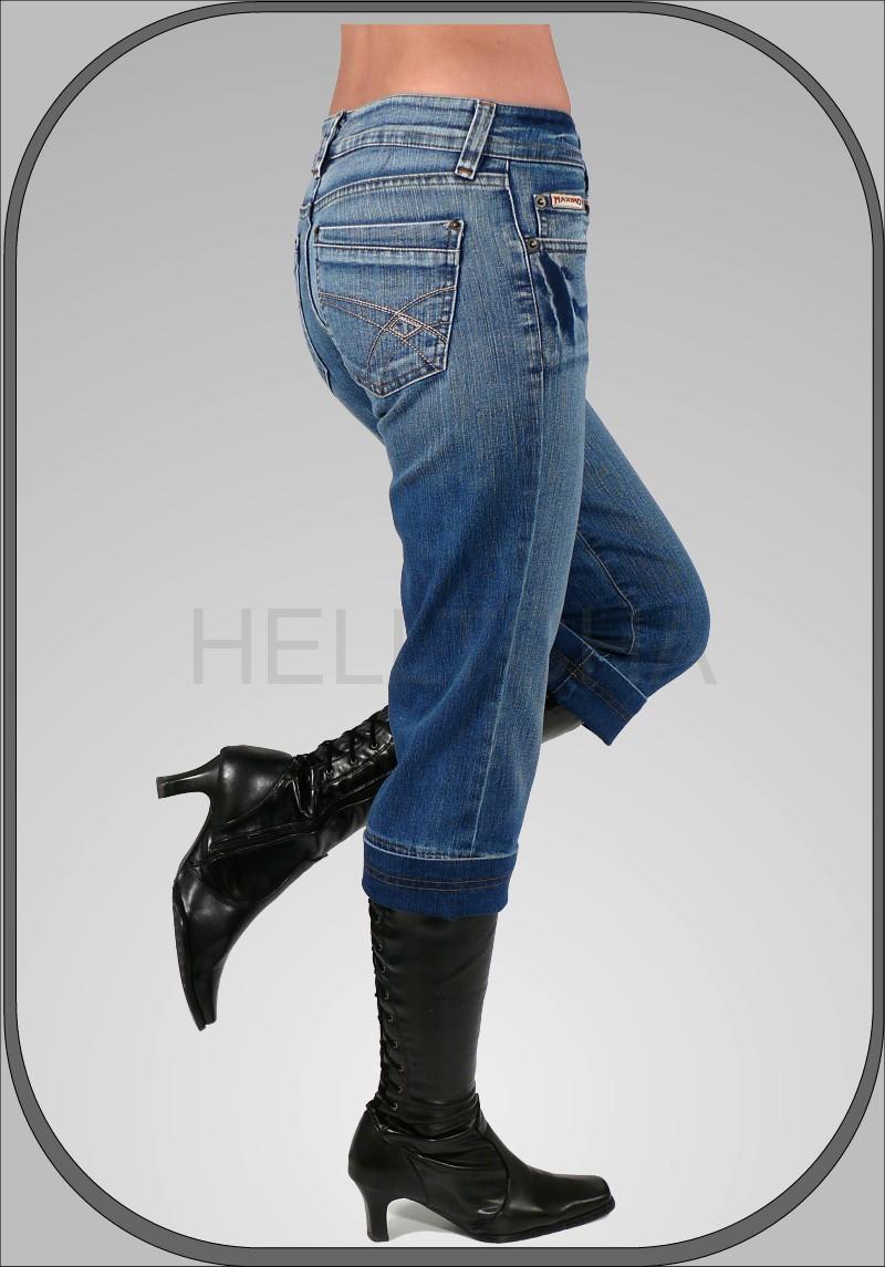 Kalhoty capri jeans 117
