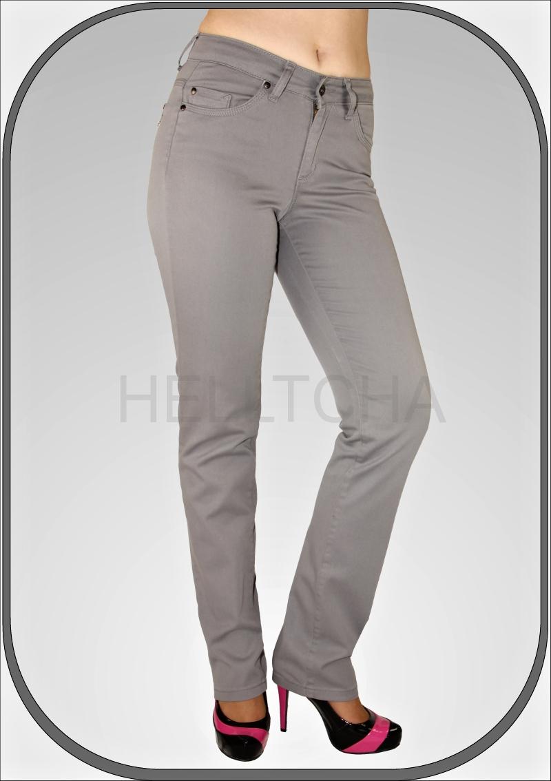 Dámské šedé prodloužené kalhoty 216 dl. 36"(91cm)