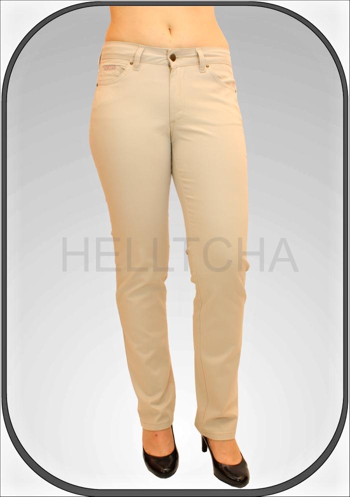 Dámské béžové kalhoty 216 dl. 32"(81cm)