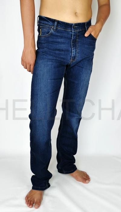 Pánské modré prodloužené jeansy 06X TEXAS dl.40"