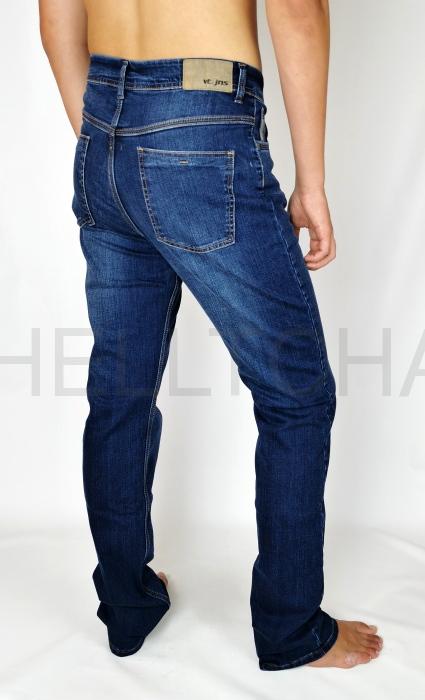Pánské modré prodloužené jeansy 06X TEXAS dl.38"