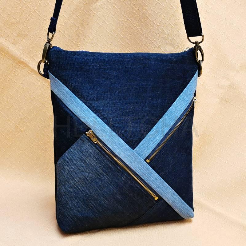 Ručně šitá kabelka přes rameno CROSSBODY9 patchwork