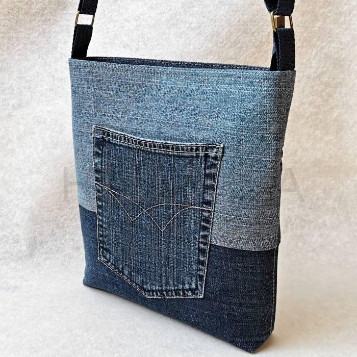 Jeansová kabelka přes rameno CROSSBODY 12