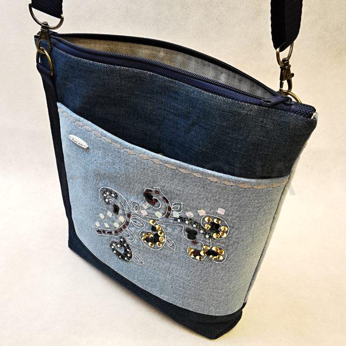 Jeansová crossbody kabelka LABRADORIT 3