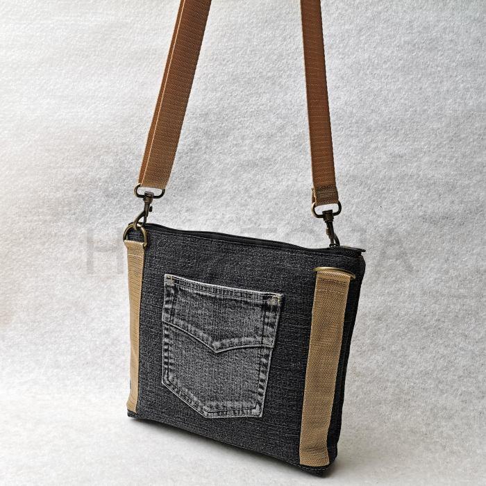 Jeansová crossbody kabelka ARAGONIT 1