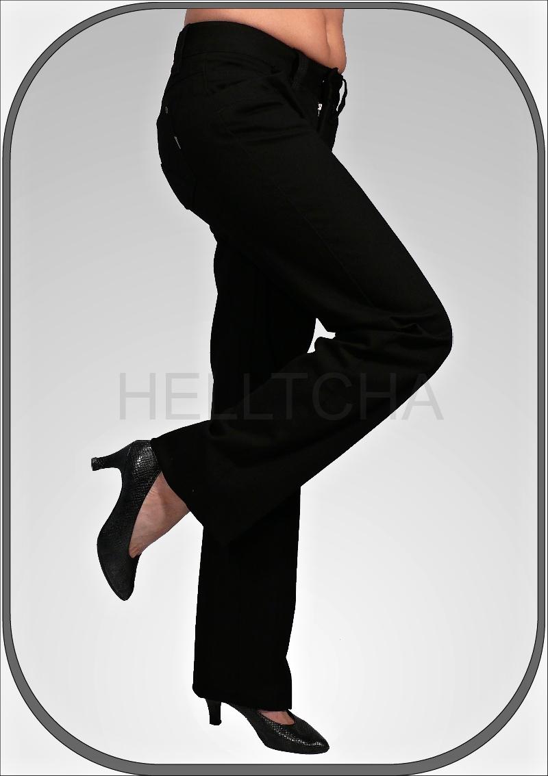 Dámské černé džíny 202/ČR dl. 34"(86cm)