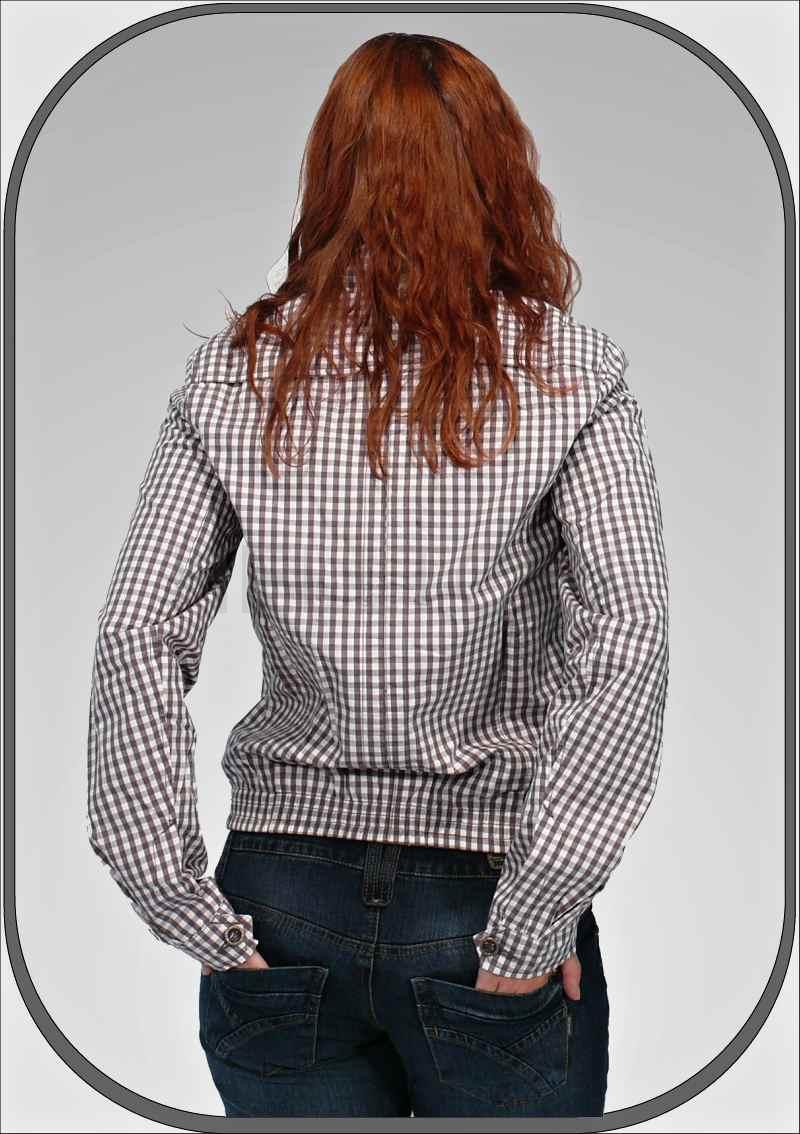 Dámská kostkovaná bunda FJLW502/G25