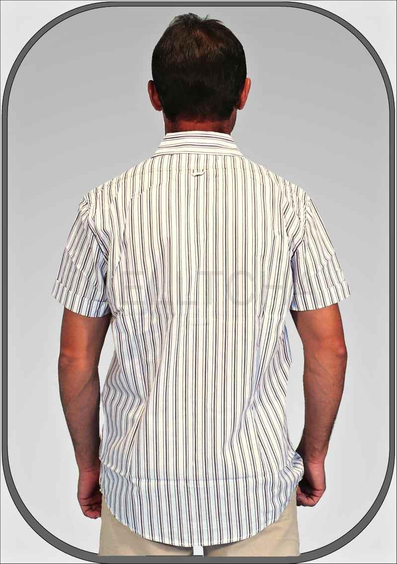 Pánská proužkovaná košile FSHM553/W5C