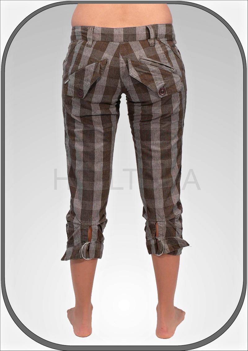 Dámské kostkované capri FTRW404/Z38