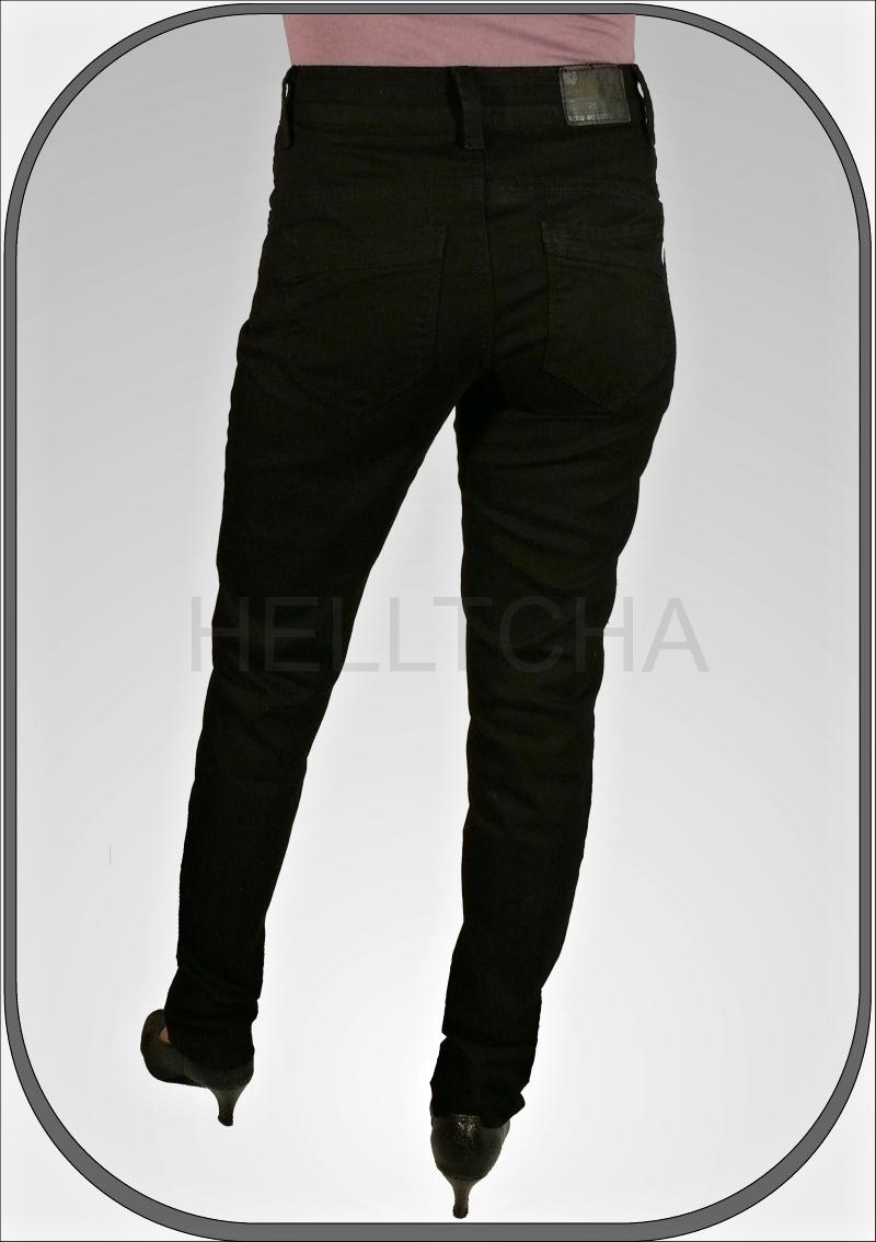 Černé úzké kalhoty CLEO dl. 34" (86cm)