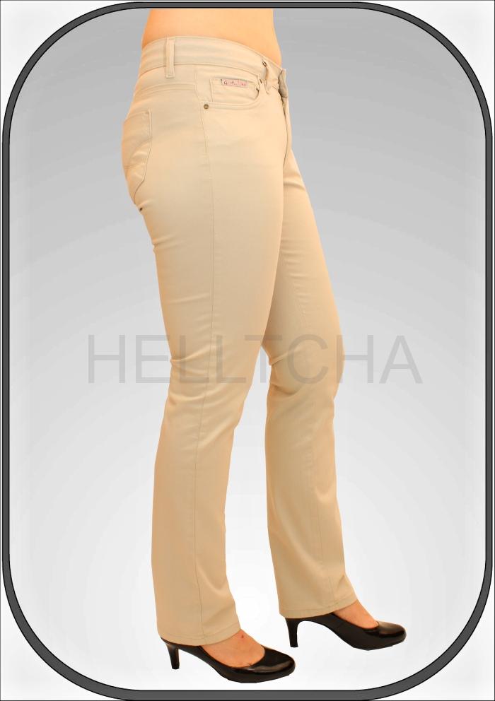 Dámské béžové kalhoty 216 dl. 32"(81cm)