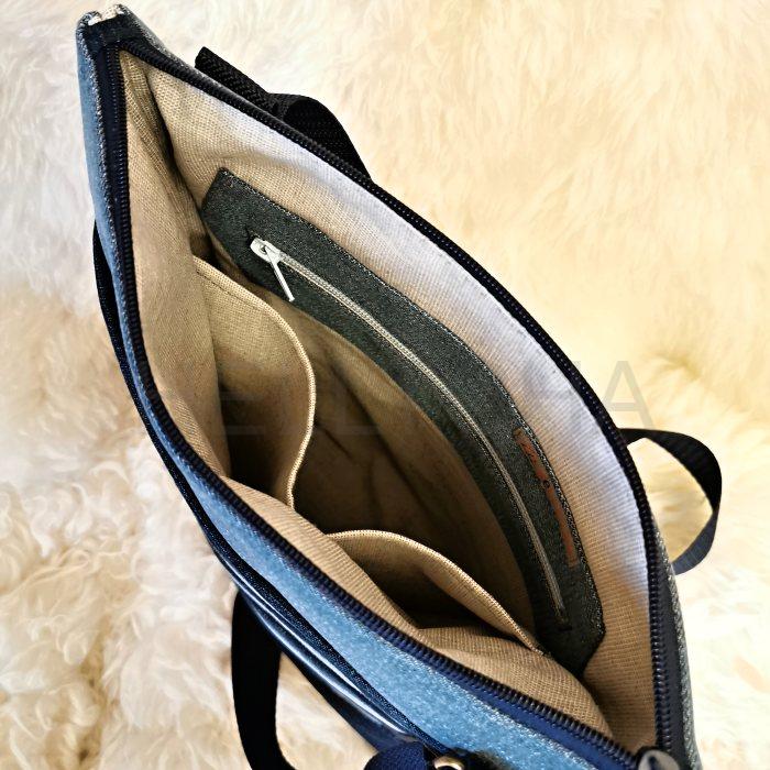 Jeansová crossbody kabelka LABRADORIT 2