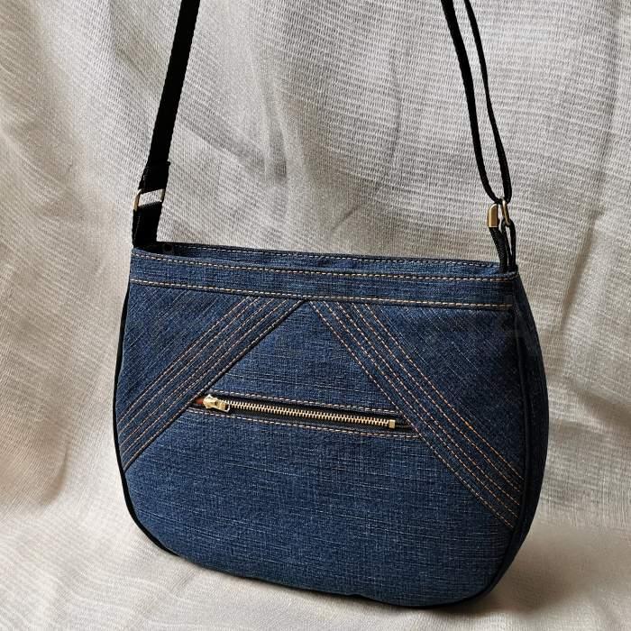 Jeansová kabelka DIAMANT 5