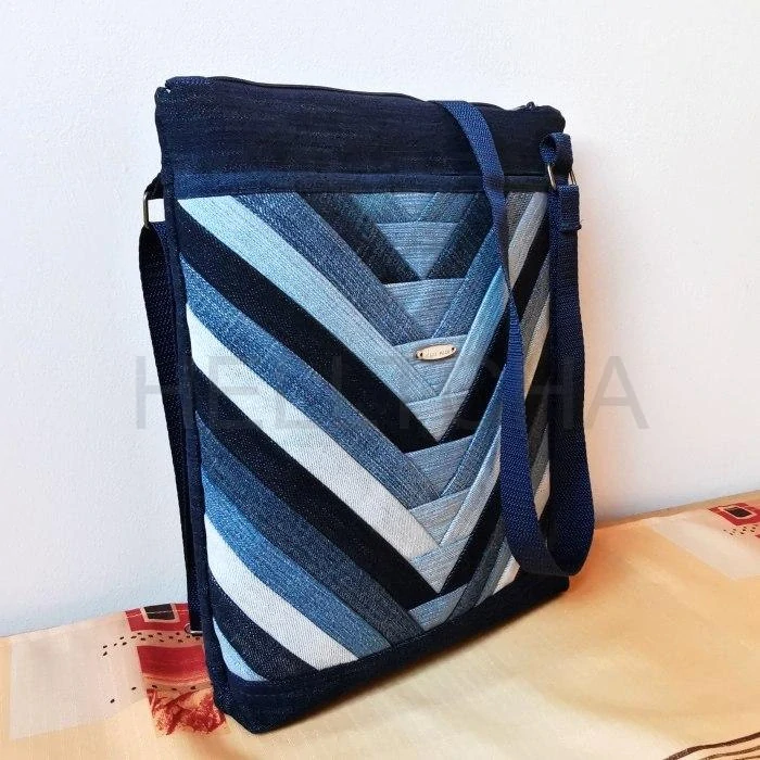 Jeansová crossbody kabelka LABRADORIT 4
