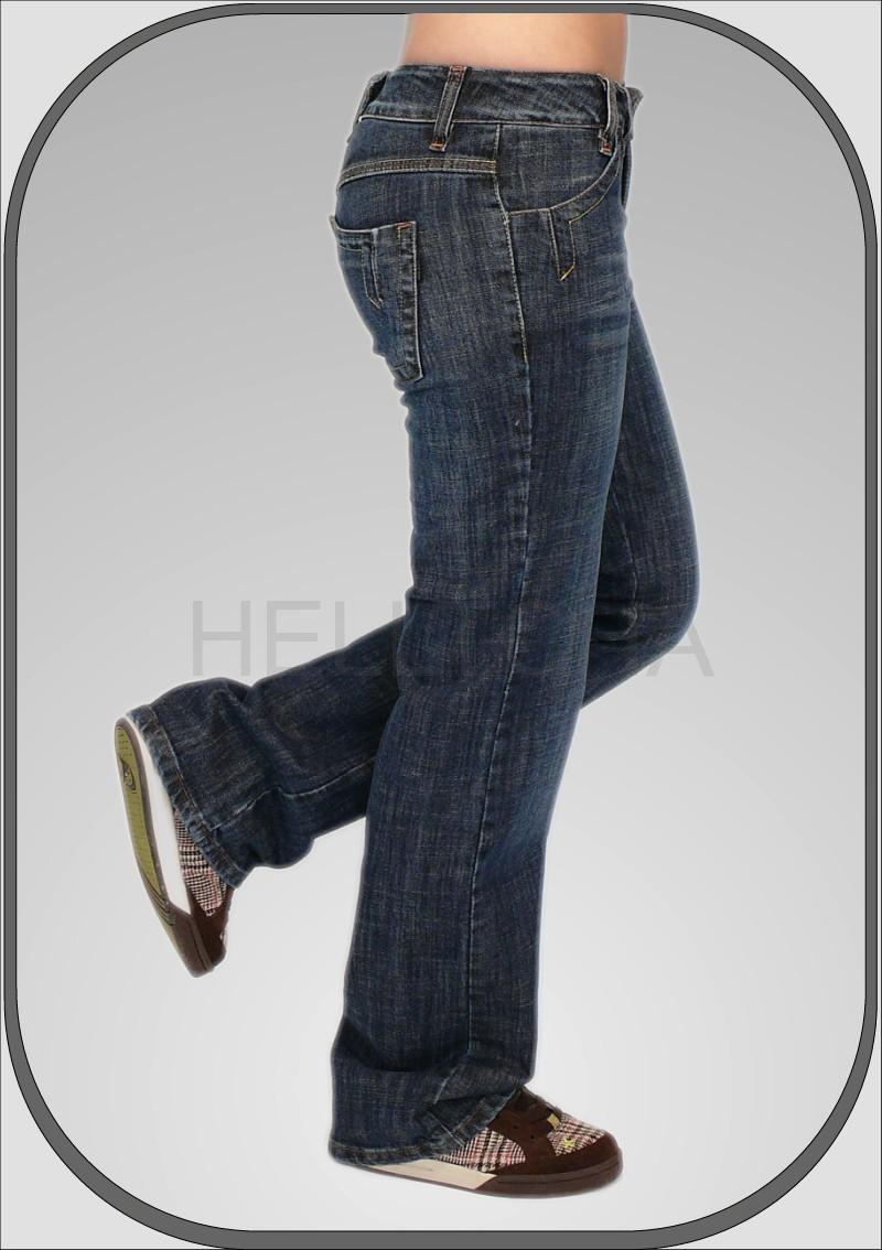 Dámské prodloužené jeansy 343/30 dl. 38"(96cm)