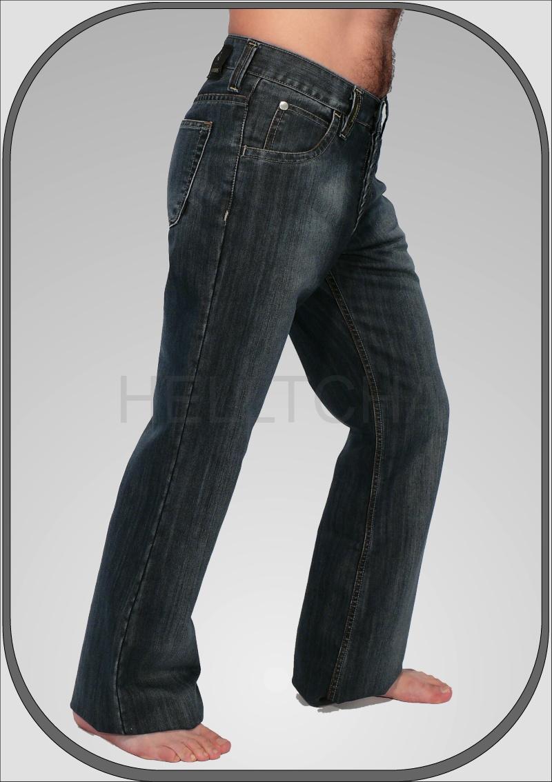 Pánské seprané jeansy 351/21  dl. 34''(86cm)