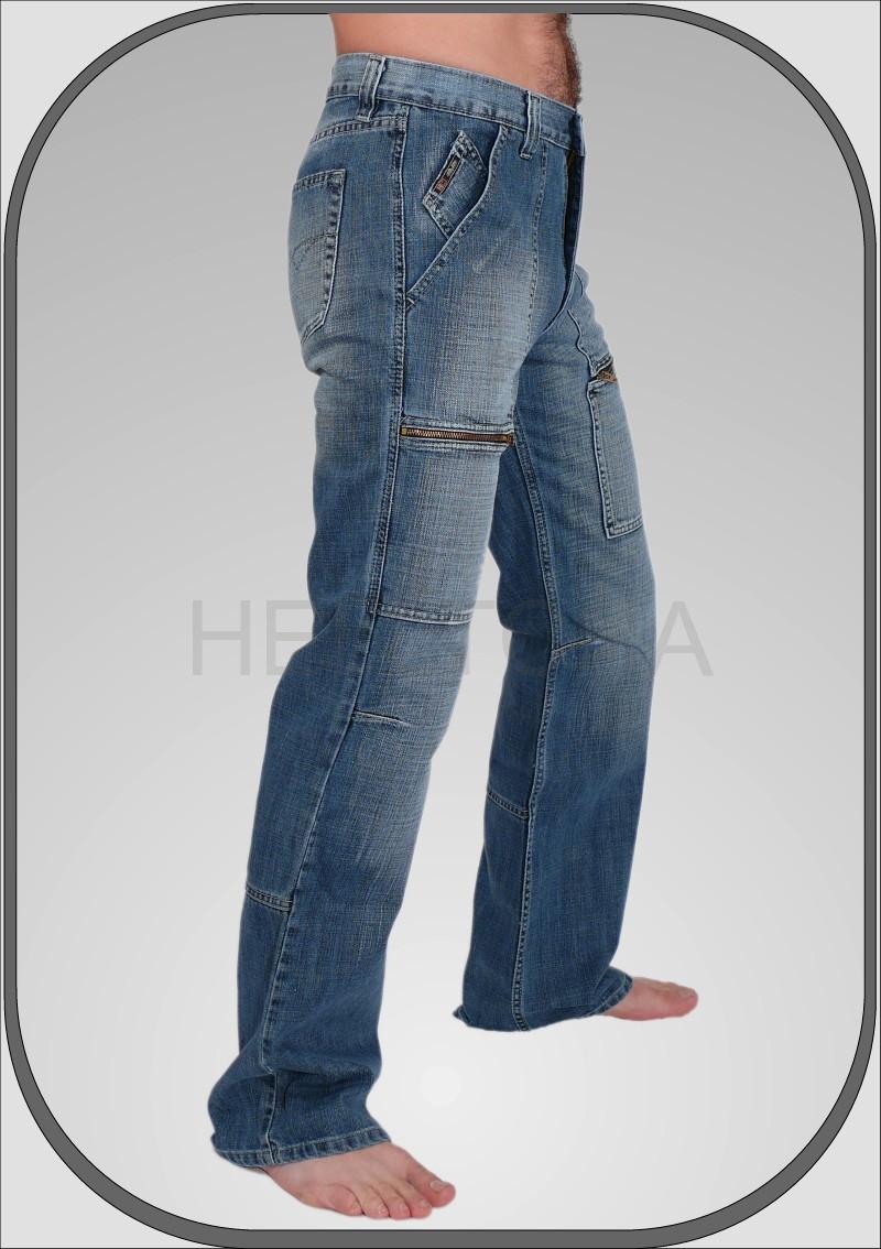 Pánské bělené jeansy LUKA 5423