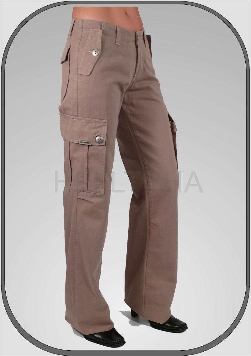 Dámské béžové kalhoty 5396