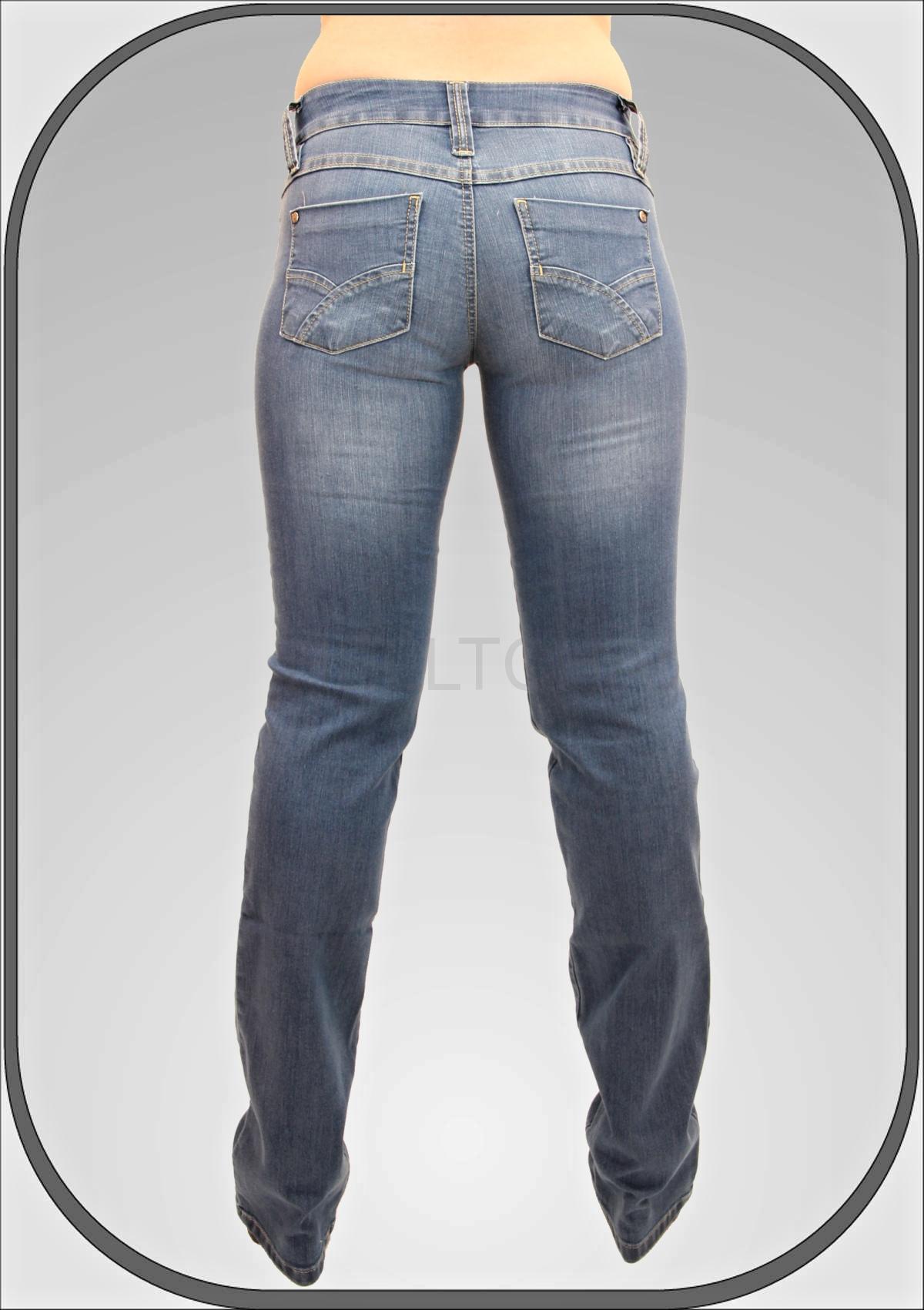 Dámské polovysoké jeansy 202/56b dl. 32"(81cm)