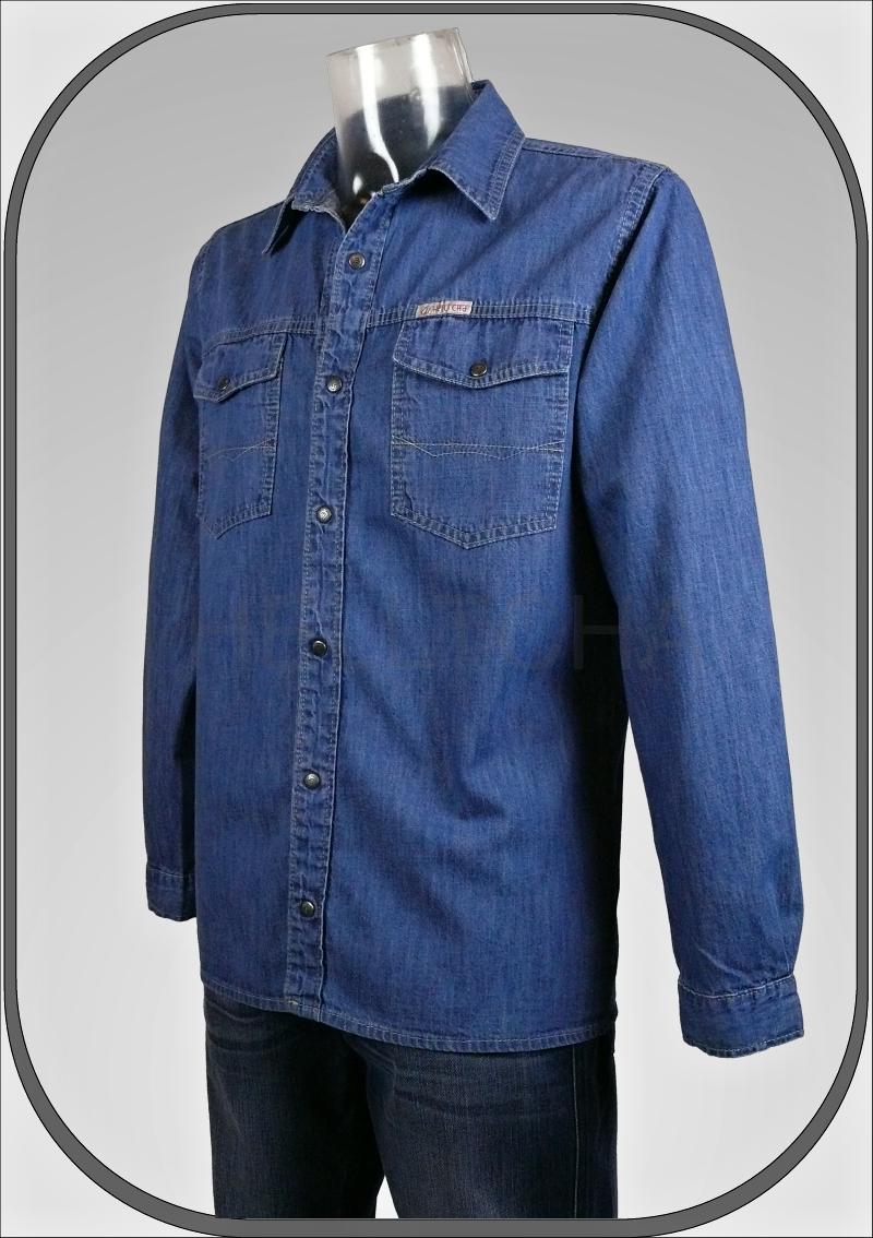 Světlá pánská džínová košile 185