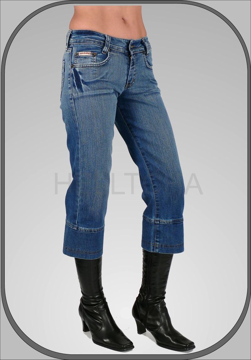 Kalhoty capri jeans 117