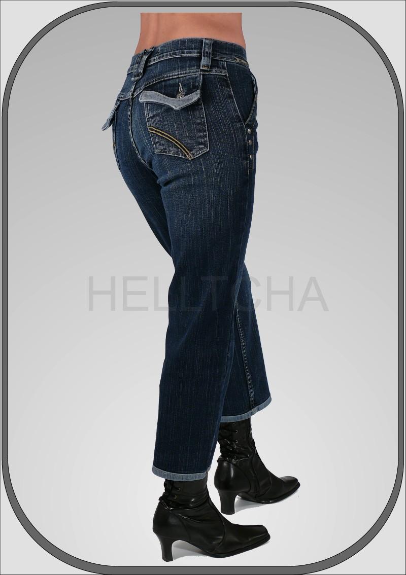 Dámské jeansové capri 5459