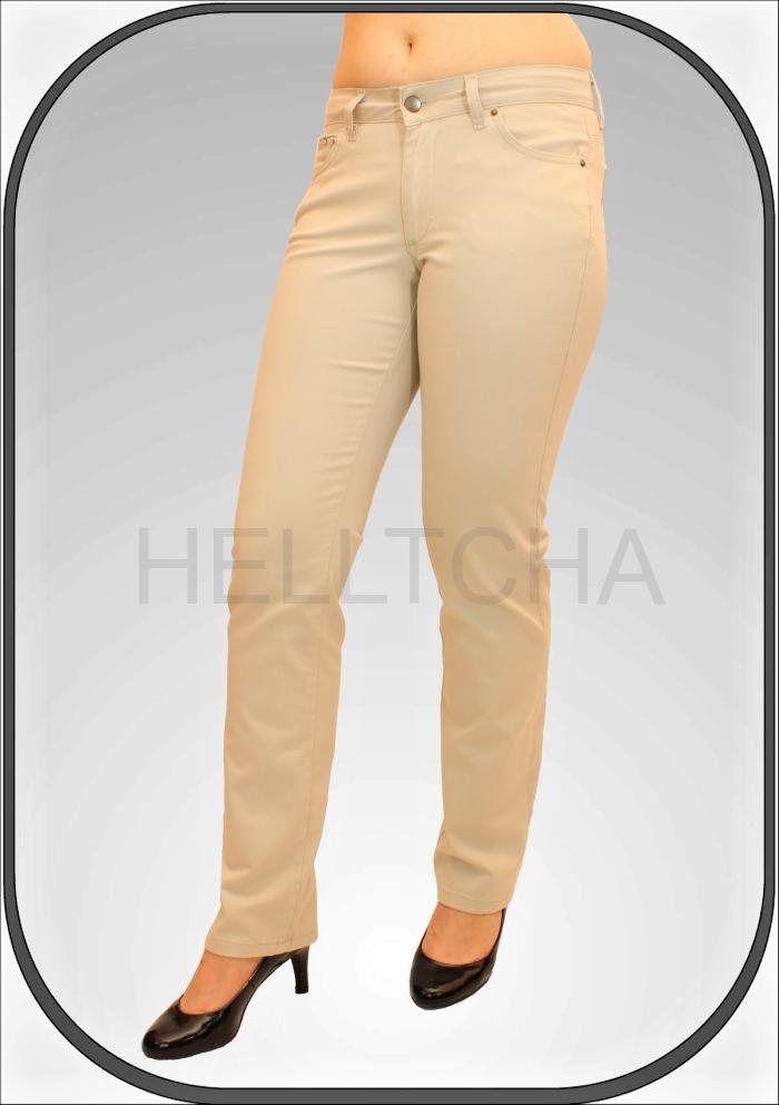 Dámské béžové kalhoty 216 dl. 32"(81cm)