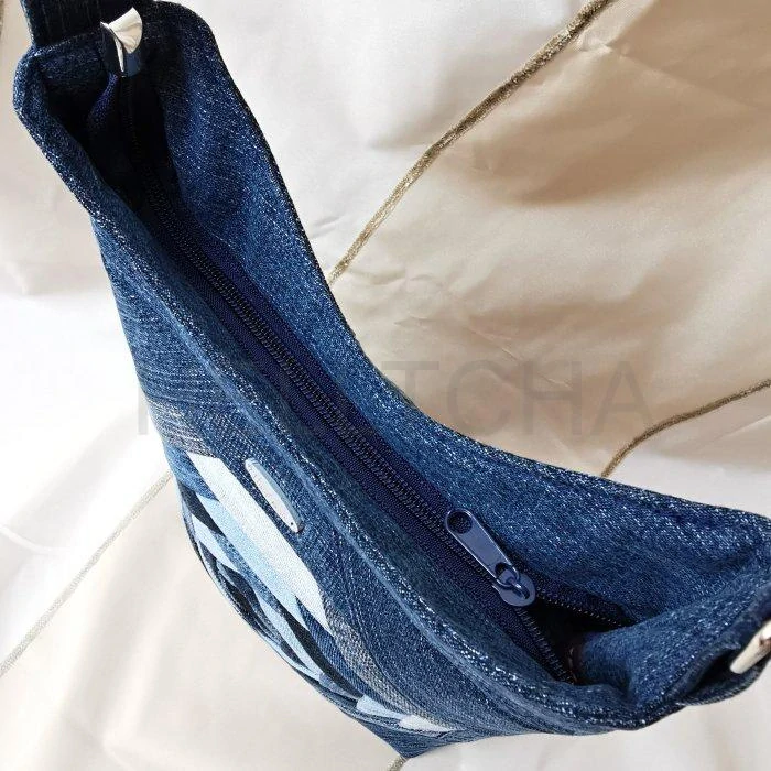 Originální riflová crossbody kabelka CHALCEDON 6