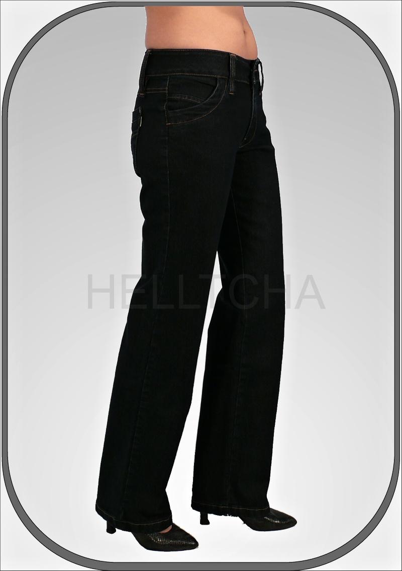 Dámské modré džíny 202/6 dl. 38"(96cm)