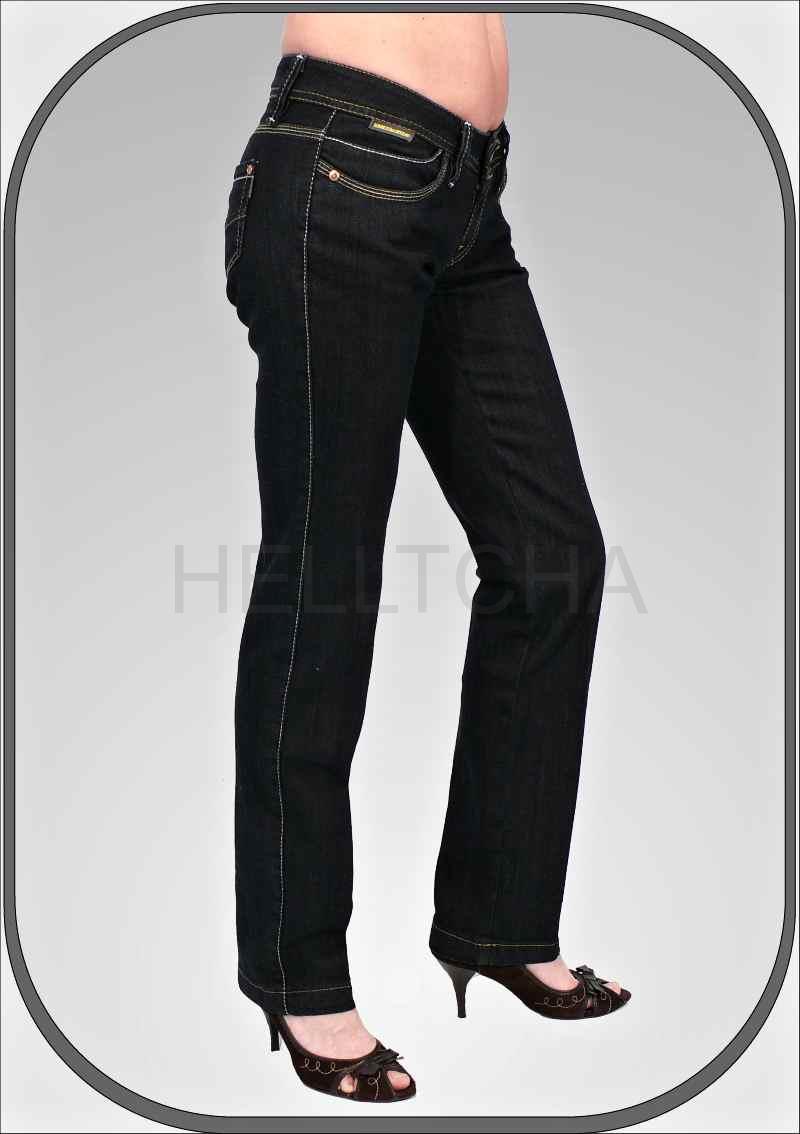 Dámské bokové jeansy 394/67 dl. 32" (81cm)