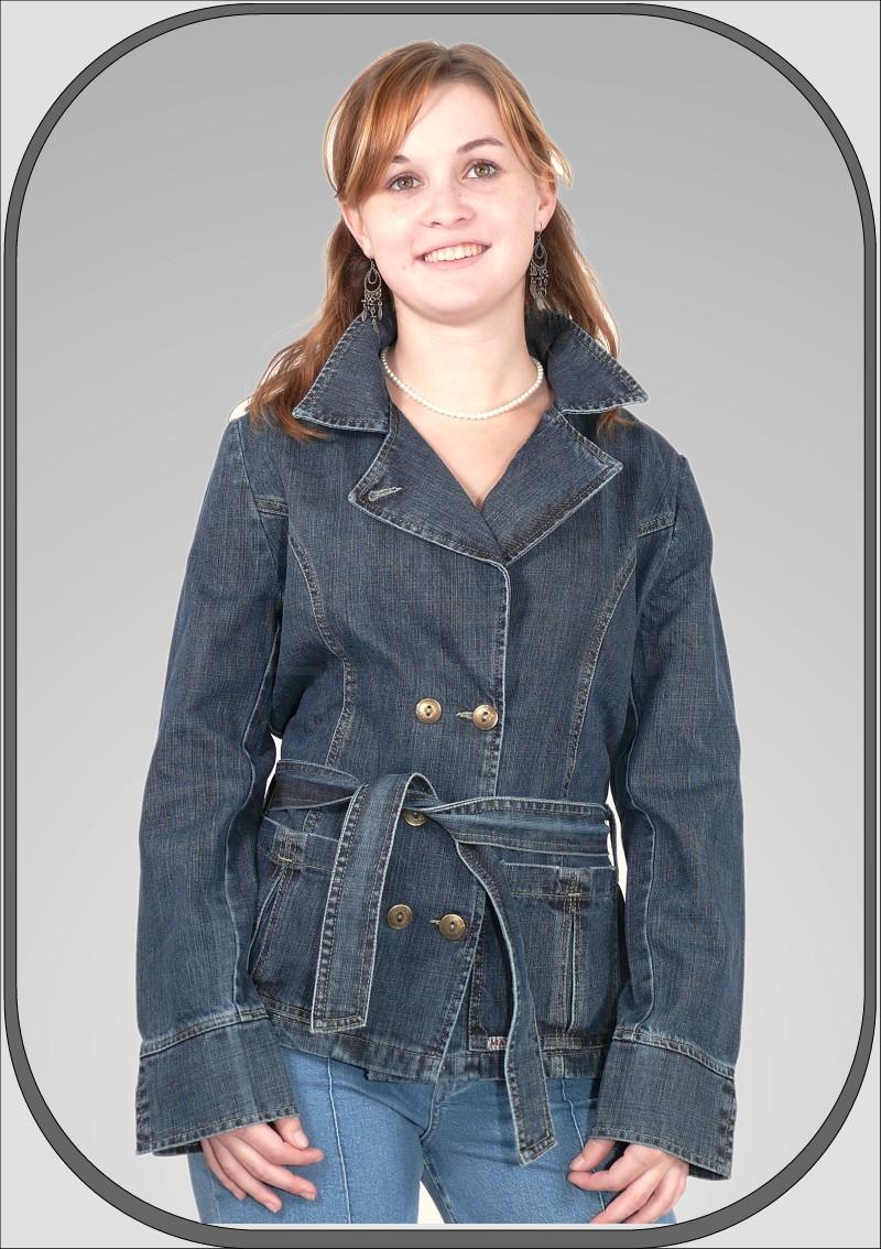 Dámské džínové sako 104