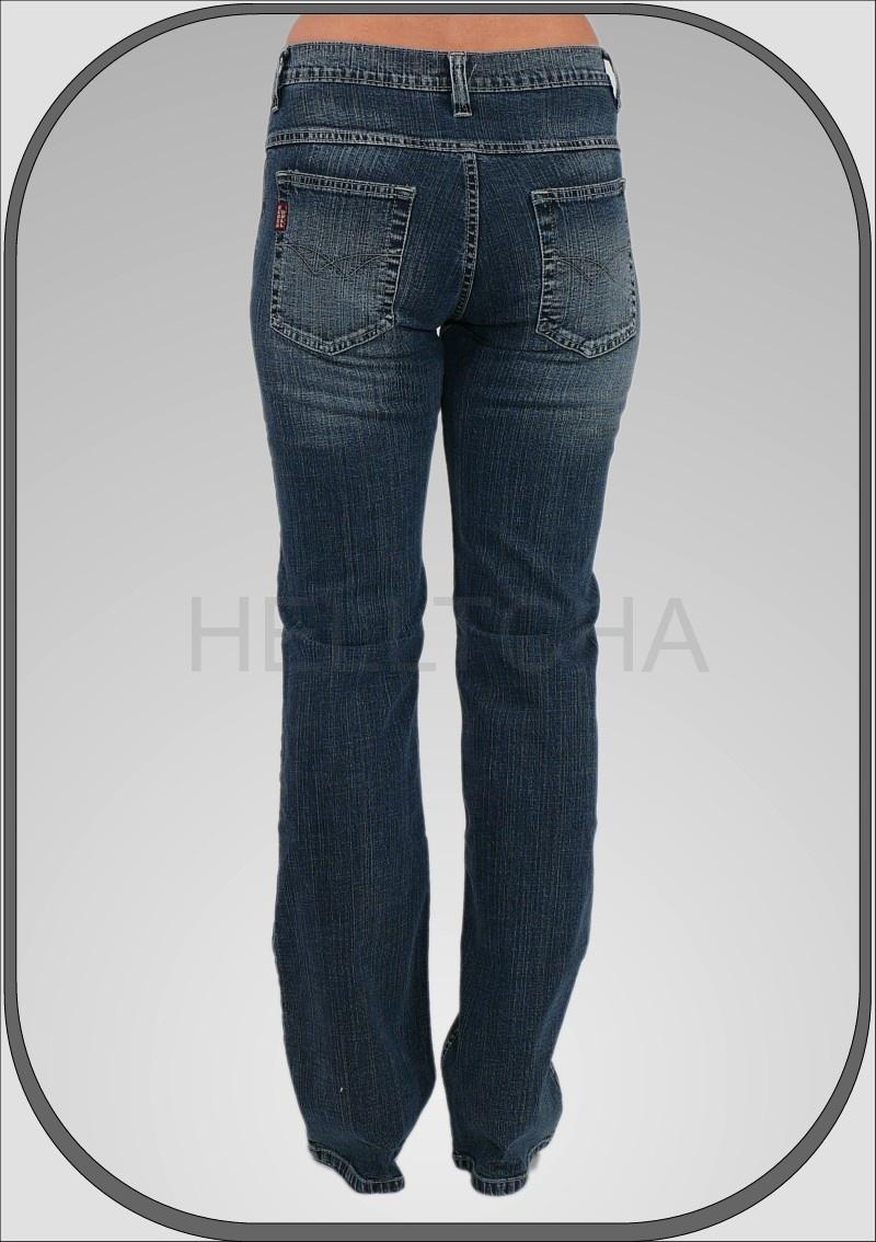 Dámské jeansy  seprané 5428
