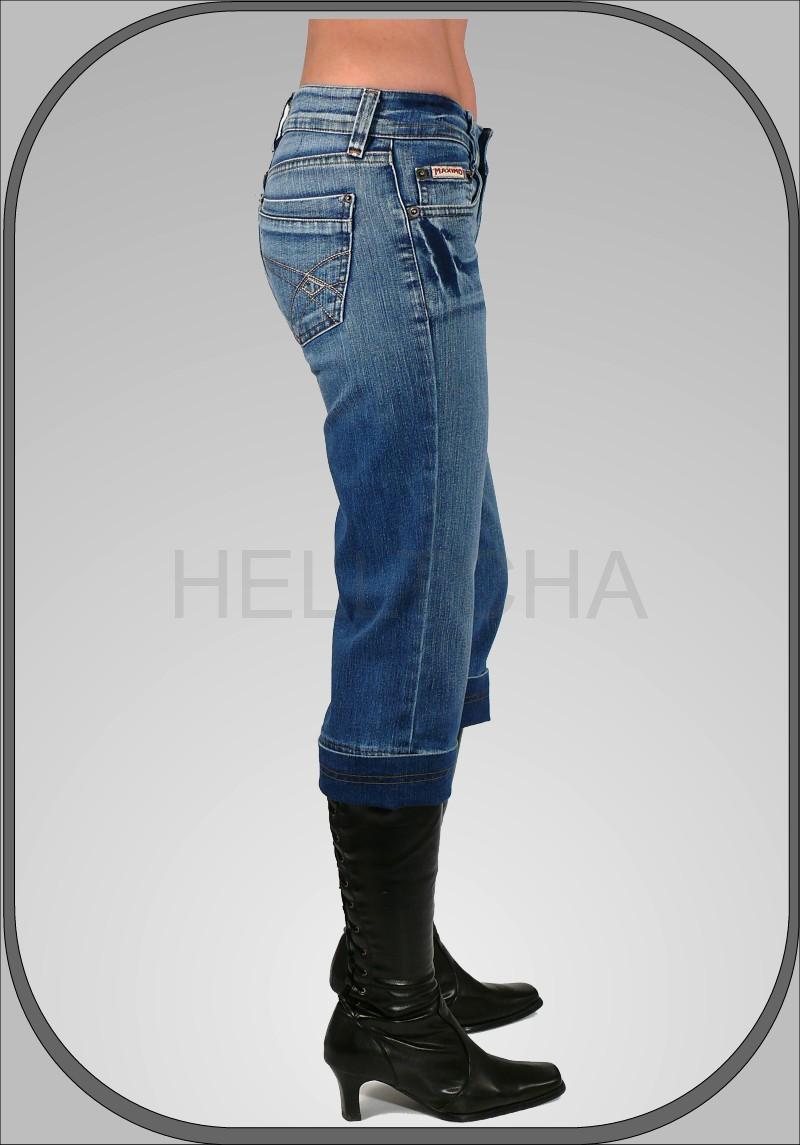 Kalhoty capri jeans 117