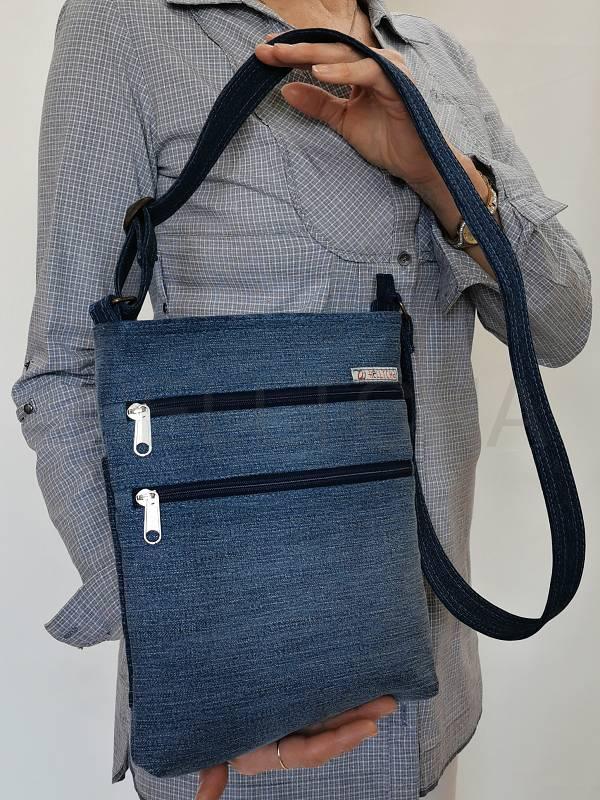 Ručně šitá kabelka přes rameno CROSSBODY