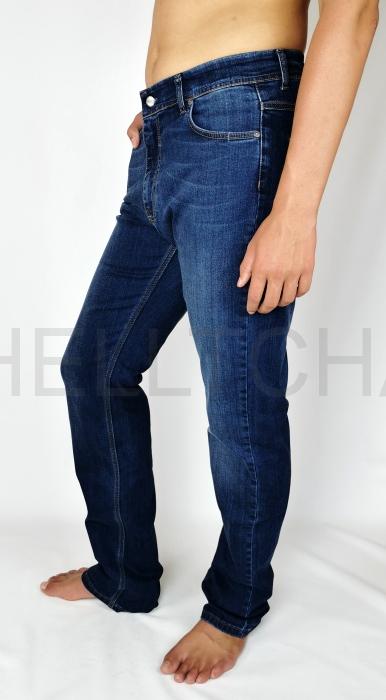 Pánské modré prodloužené jeansy 06X TEXAS dl.40"