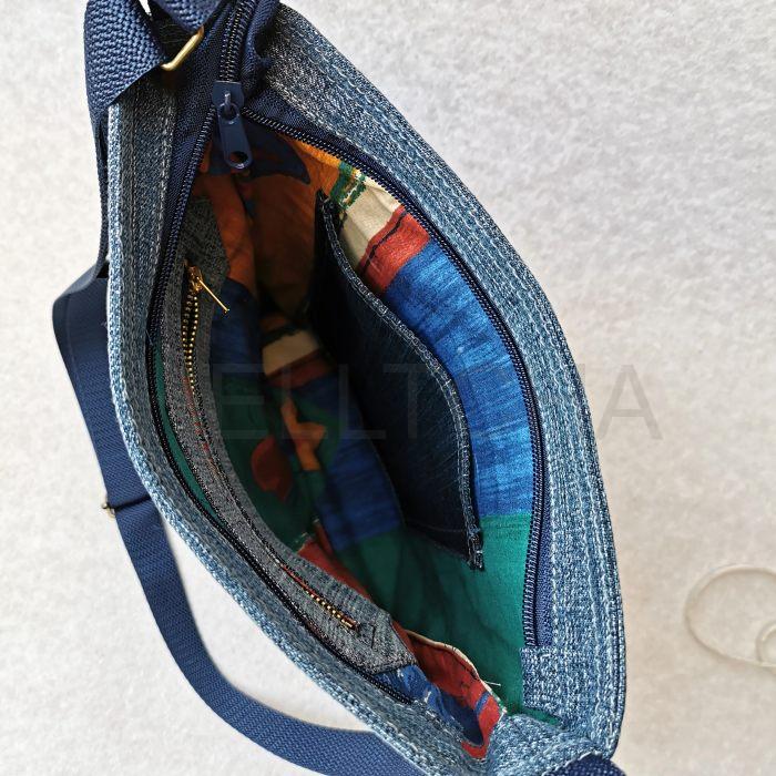 Jeansová kabelka přes rameno CROSSBODY 11